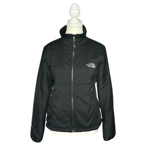 The North Face Summit Series Apex Jacket Women Small Black Polartec Fleece Lined